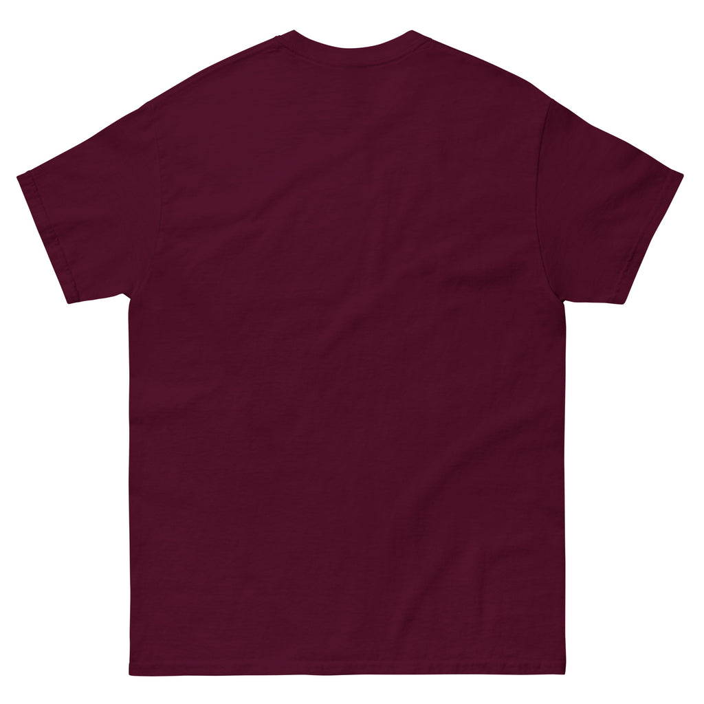 Nasty Tee's My Halls Are Banging spoonerism t-shirt, skull badge graphic, unisex