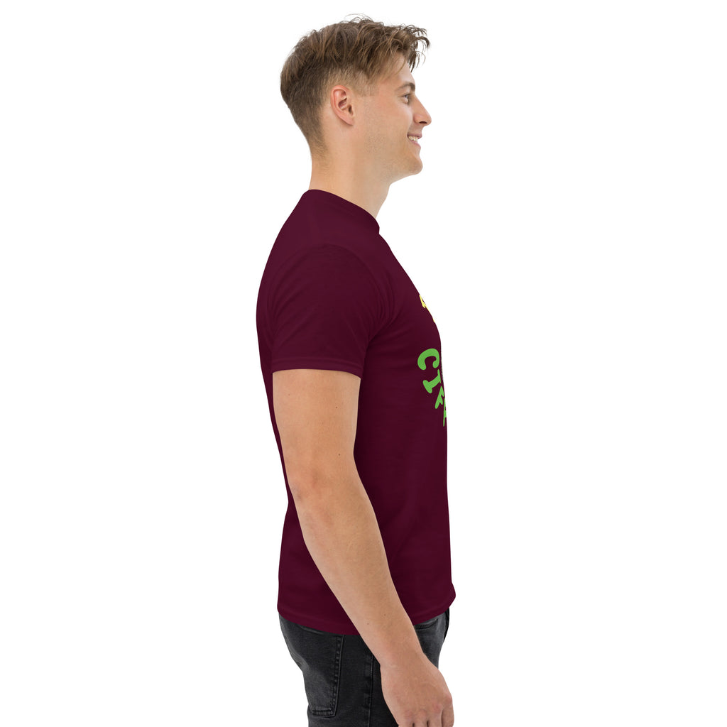 Nasty Tee's I Got A Ciff Stock spoonerism t-shirt, skull badge graphic, unisex