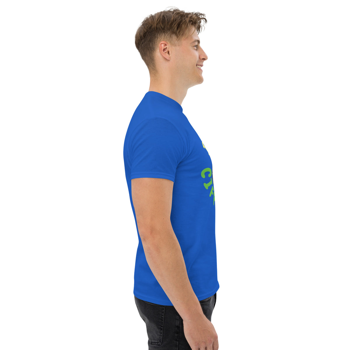 Nasty Tee's I Got A Ciff Stock spoonerism t-shirt, skull badge graphic, unisex