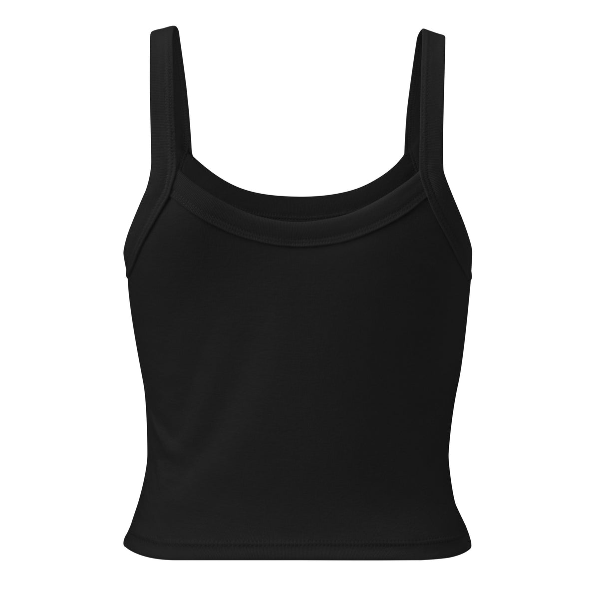 "Bunny Phone" Tank Top in Black, back view — Nasty Tee's